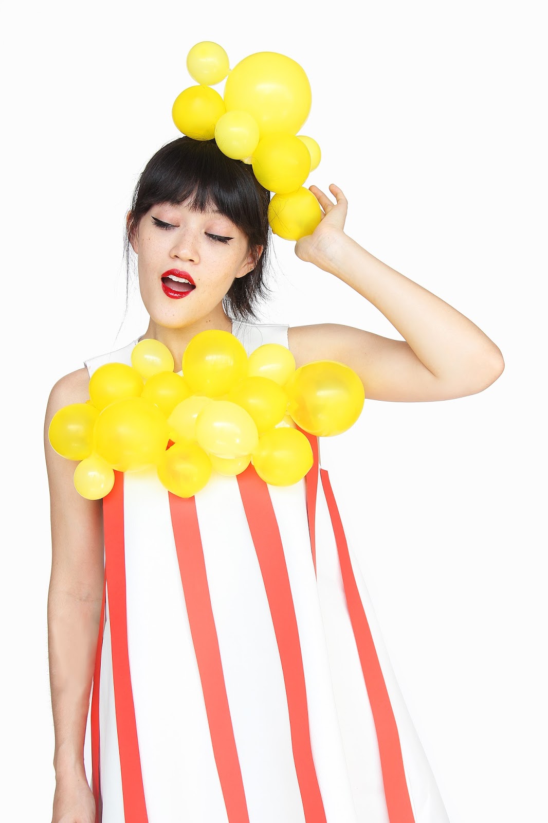  DIY Popcorn Halloween Costume