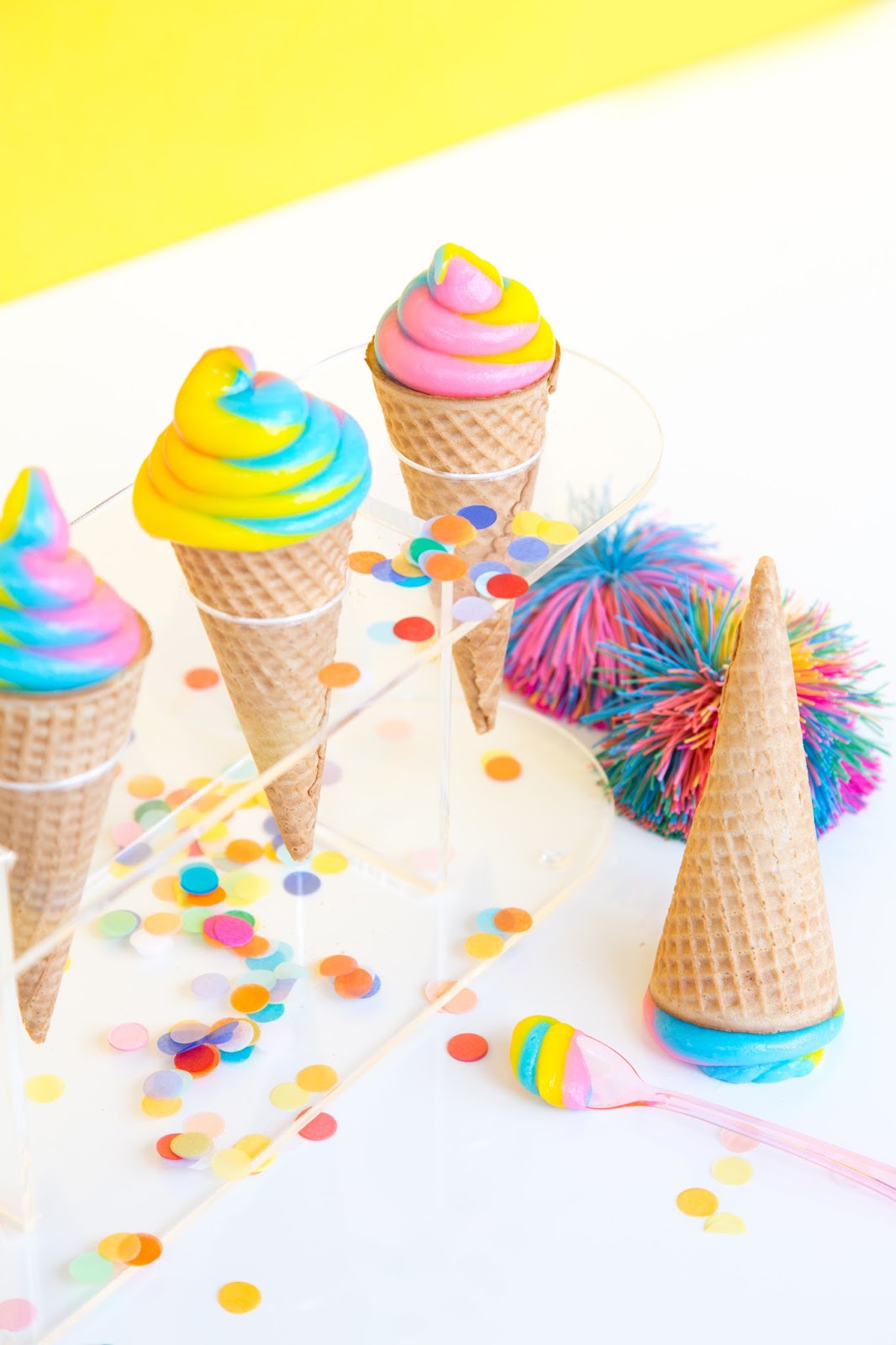 » How To Make Rainbow Swirl Ice Cream