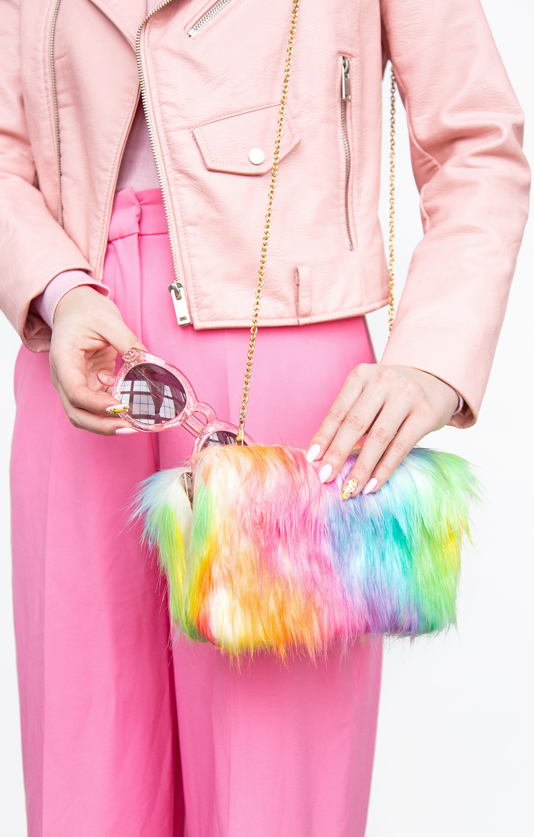 Fur Purse DIY Makeover - Creative Fashion Blog