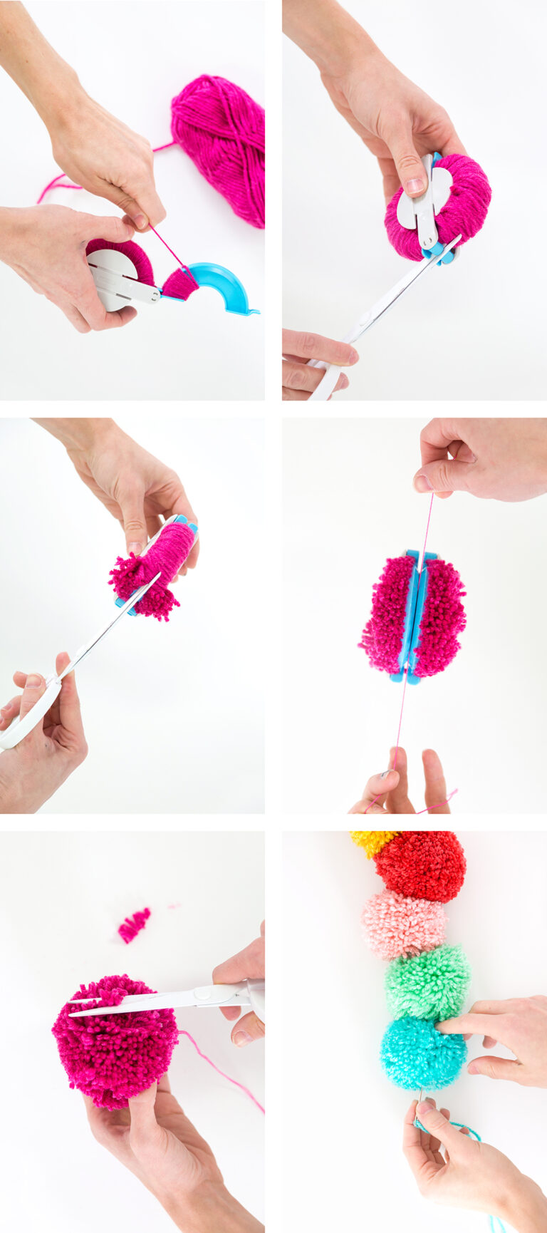 » DIY Fall Pom Pom Scarf